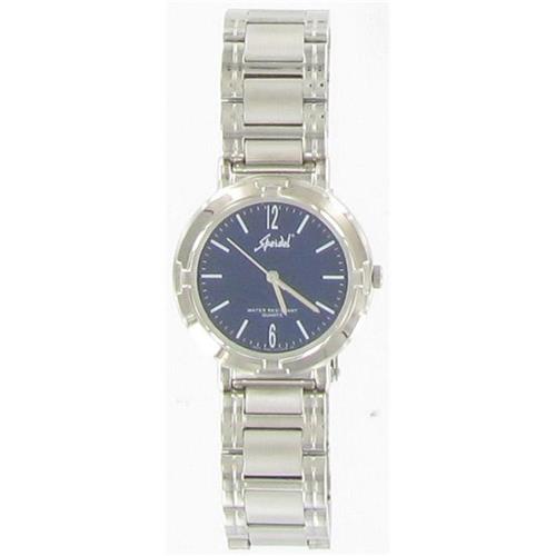 Silver Tone Blue Dial Watch WW00591N