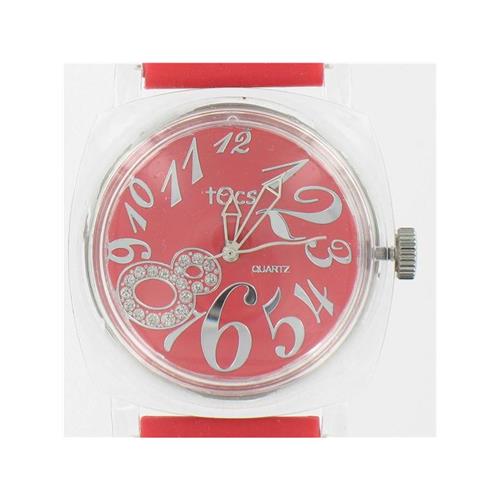 Red Men's 40003 Watch w/ Transparent Case WW02298N