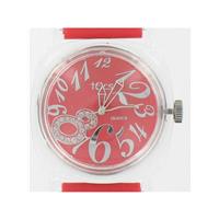 Red Men's 40003 Watch w/ Transparent Case WW02298N