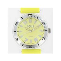 Analog Round Sporty-Diver Stick Dial Yellow Watch WW02315N