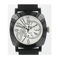 Cruise Double Loop Black Watch 40008 BLK WW02319N